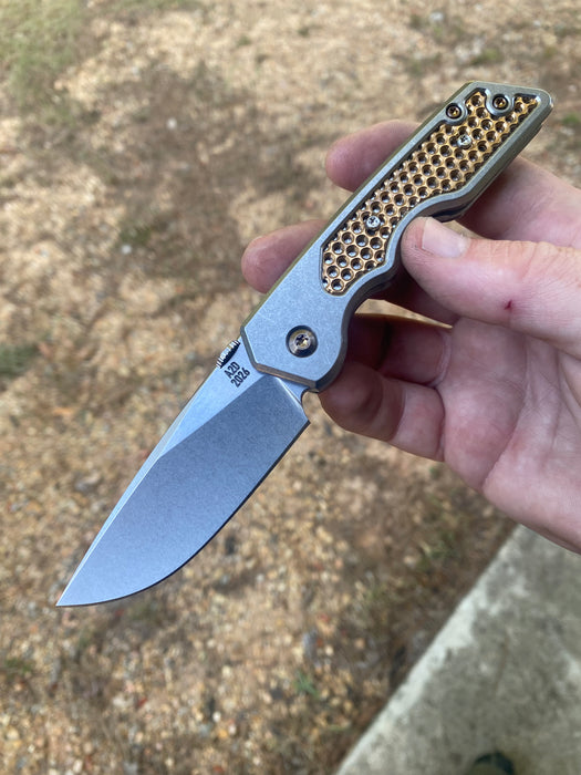 GEN4 Mark 3 Medium - Bronze Tech Screen Inlay - Brightwash Ti