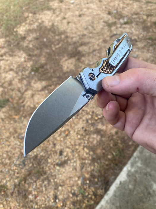 GEN4 Mark 3 Medium - Bronze Tech Screen Inlay - Brightwash Ti