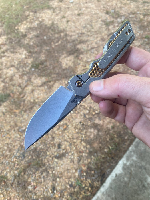 GEN4 Mark 3 Medium - Bronze Tech Screen Inlay - Brightwash Ti