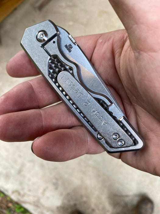 GEN4 Mark 3 Medium - Zirconium Tech Screen Inlay - Brightwash Ti