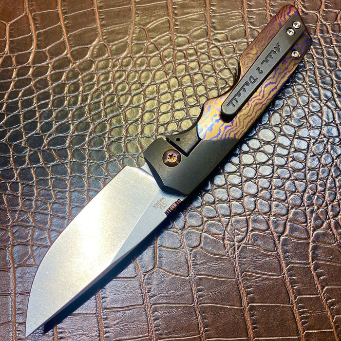 GEN4 Mark 3 Medium - Bolster Lock - Nichols MokuTi Scales