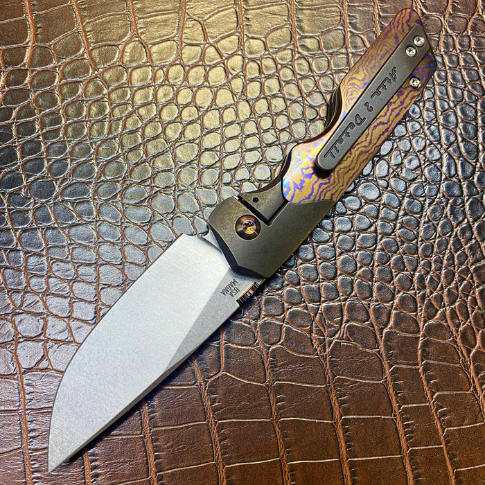 GEN4 Mark 3 Medium - Bolster Lock - Nichols MokuTi Scales