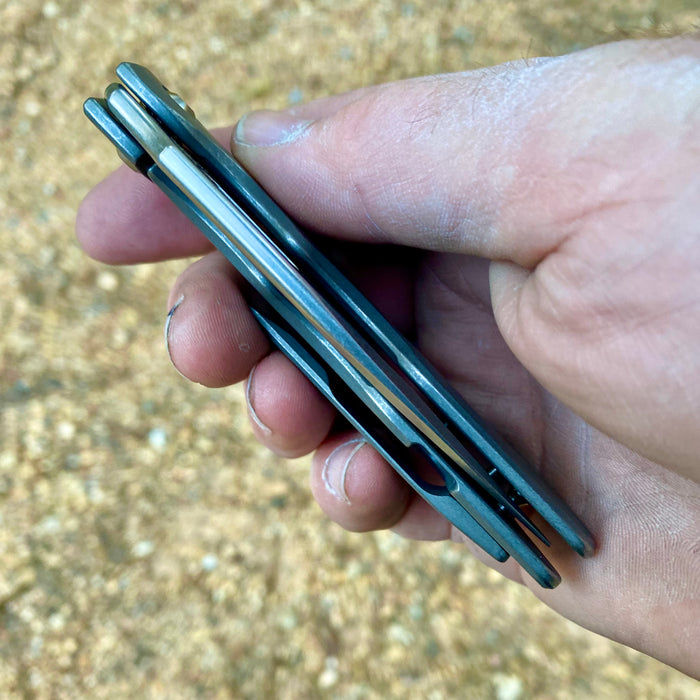 GEN4 Mark 1 Medium - Slim, Contoured Plain Jane - Drop Point